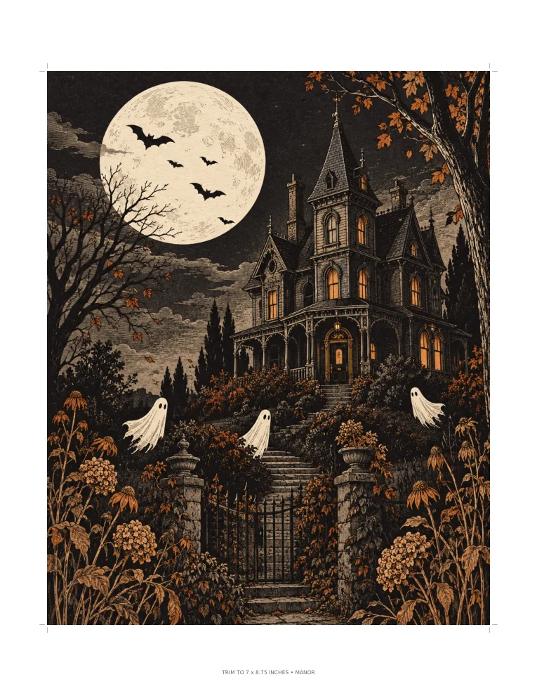 Actual printable page from Midnight Gallery Prints